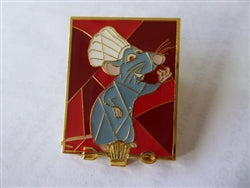 Disney Trading Pin 148937 Loungefly - Remy - Ratatouille - Pixar - Characters Stained Glass Portrait