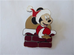 Disney Trading Pins 149328 Mickey Mouse - Santa - Chimney - Gift Card - Holiday