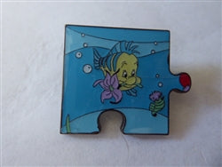 Disney Trading Pins 150577 Loungefly - Flounder - The Little Mermaid Puzzle - Mystery