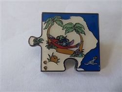 Disney Trading Pins 150679 Loungefly - Stitch Hammock - Lilo and Stitch Beach Scenes Puzzle - Mystery