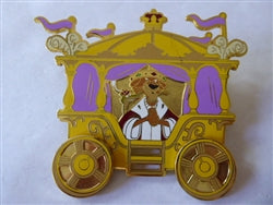 Disney Trading Pins 150999 Loungefly - Prince John Carriage - Robin Hood - Amazon Exclusive Jumbo