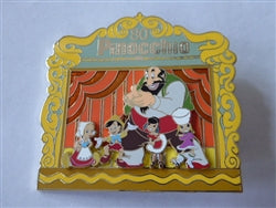Disney Trading Pin 152795 DEC - Pinocchio & Strombolli - 80th Anniversary