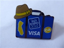 Disney Trading Pin 153361 D23 - Briefcase - Disney Visa