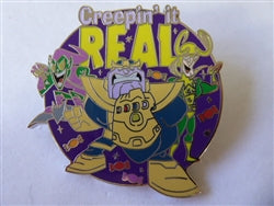 Disney Trading Pin 153744 DS - Green Goblin, Thanos and Loki - Creepin it Real - Holiday