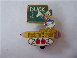 Disney Trading Pin 15412 Disney Auctions - Back To School 2002 (Donald)