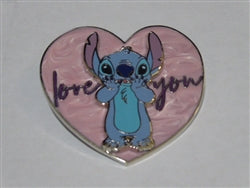 Disney Trading Pin 154129 DLP - Stitch - Lilo & Stitch - Valentine