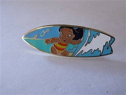 Disney Trading Pin 154615 Uncas - Lilo Surfing - Lilo & Stitch Surfboard Portraits - Mystery
