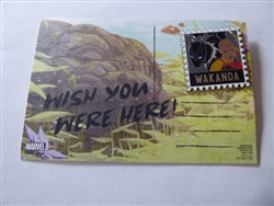 Disney Trading Pin 154797 Wakanda - Black Panther - Wish You Were Here - Disney One