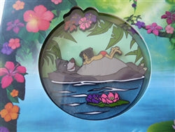 Disney Trading Pins 154888 Loungefly - Mowgli and Baloo - Jungle Book - Floating - Jumbo