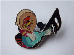 Disney Trading Pin 155194 Panchito Pistoles - Three Caballeros - Music Notes - Mystery