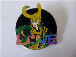 Disney Trading Pin 155732 Loki - Strong Love Bold - Rainbow - Marvel