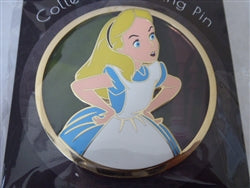 Disney Trading Pin 155767 Artland - Alice - Frosted Glass Series - Alice in Wonderland