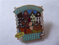 Disney Trading Pins 156307 ABD - Jacques and Gus Gus - Cinderella - Rendezvous on the Rhine - Adventures by Disney