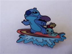 Disney Trading Pin 156948 Loungefly - Stitch & Scrump Surfing - Summer - Mystery - Lilo & Stitch