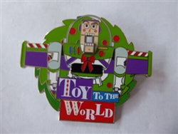 Disney Trading Pin 157146 Buzz Lightyear - Toy Story - Toy to the World - Pixar Nutcracker - Holiday