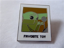 Disney Trading Pin 157355 Loungefly - Grogu Favorite Toy - Star Wars Mandalorian - Baby Photo Mystery