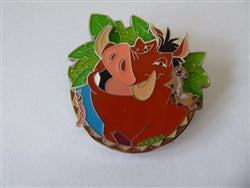 Disney Trading Pin 157634 DL - Timon and Pumbaa - Lion King - Best Buds - Boar with Tusks