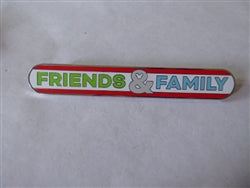 Disney Trading Pins 157668 Friends and Family - Connection Bar - Connect As One - One Family