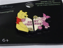 Disney Trading Pin 157742 Loungefly – Pooh & Piglet – Best Friends Set - Winnie the Pooh