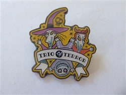 Disney Trading Pin 157953 Loungefly - Lock Shock Barrel - Trio of Terror - Nightmare Before Christmas - Tattoo Quote - Mystery