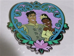Disney Trading Pin 158127 Pink A La Mode - Tiana & Naveen - Royal Couples - Princess and the Frog