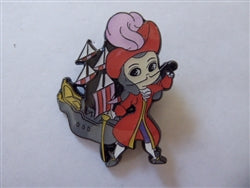 Disney Trading Pin 158159 Loungefly - Captain Hook - Peter Pan - Villains Chibi Portraits - Mystery