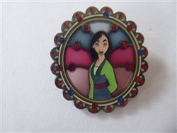 Disney Trading Pin 158680 Loungefly - Mulan - Princess Ornate Gem Brooch - Mystery