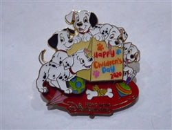 Disney Trading Pins 158689 HKDL - 101 Dalmatians Puppies - Happy Children's Day 2020