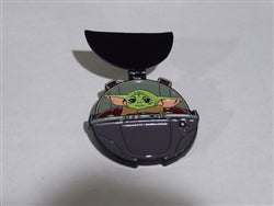 Disney Trading Pin 158920 Grogu - Mandalorian - Star Wars - Hinged Hover Pram