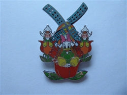 Disney Trading Pins 159134 DLP - Daisy and Dutch Girls - It's a Small World - Tulips and Windmill