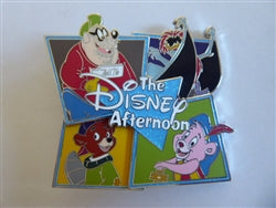 Disney Trading Pin 159530 DL - Burger Beagle, Demona, Kit Cloudkicker and Cubbi Gummy - Disney Afternoon