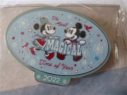 Disney Trading Pin 159594 DL - Mickey and Minnie - Magical Time of Year - Cast Member
