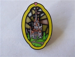 Disney Trading Pin 159698 Loungefly - Beast's Castle - Beauty and the Beast - Stained Glass - Mystery