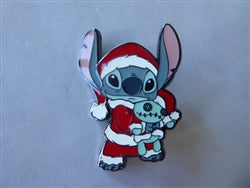 Disney Trading Pin 159714 Loungefly - Santa Stitch and Scrump - Holiday - Mystery - Lilo and Stitch
