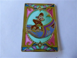 Disney Trading Pin 159898 Pink a la Mode - Abu and Flying Carpet - Aladdin - Sidekicks - Stained Glass