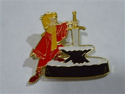 Disney Trading Pins 159936 Loungefly - Arthur - Sword in the Stone - Pulling out the sword