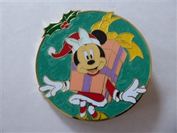 Disney Trading Pin 160342 Pink a la Mode - Minnie - Christmas present - Green Pearl - Jumbo