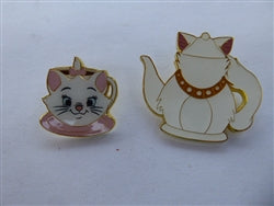 Disney Trading Pin 160393 Loungefly - Marie & Duchess Set - Character Tea - Mystery - Aristocats