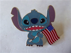 Disney Trading Pins 160762 Pink a la Mode - Stitch - Lilo and Stitch - American Flag - 4th of July