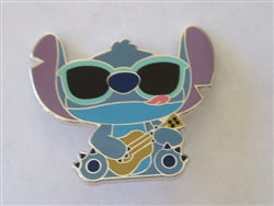 Disney Trading Pin 160763 Pink a la Mode - Stitch - Lilo and Stitch - Blue Sunglasses - Guitar