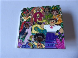 Disney Trading Pin 160831 Dolores, Abuela, Bruno, Camillo, Isabella, Luisa and Antonio - Supporting Cast - Encanto