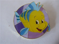Disney Trading Pins 161036 Loungefly - Flounder - Princess Sidekick Portrait - Mystery - Little Mermaid