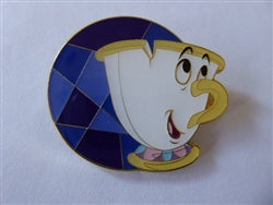 Disney Trading Pin 161042 Loungefly - Chip - Princess Sidekick Portrait - Mystery - Beauty & The Beast