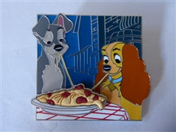 Disney Trading Pins 161189 DIS - Lady and Tramp - Lady and the Tramp - Eating Spaghetti - Food D