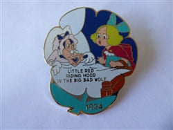 Disney Trading Pins 16123 M&P - Big Bad Wolf & Little Red Riding Hood - Little Red Riding Hood In The Big Bad Wolf 1934 - History of Art 2002