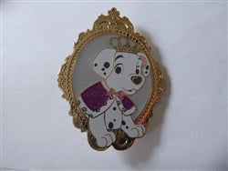 Disney Trading Pin 161251 Pink a la Mode - Puppy - 101 Dalmatians - Animal Portraits