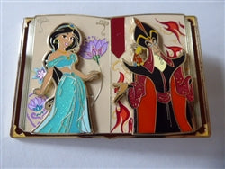 Disney Trading Pin 161474 Pink a la Mode - Jasmine, Jafar and Iago - Aladdin - Storybook