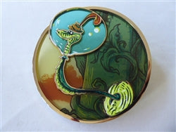 Disney Trading Pin 161508 Artland - Sir Hiss Round - Robin Hood - Alex Hovey Series - Stained Glass - Snake in Balloon ARTIST PROOF
