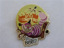 Disney Trading Pin 16155 DLR Cast Exclusive - Little Monsters 2002 (Cheshire Cat) Swivel/Glow