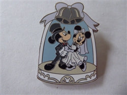 Disney Trading Pin 161653 WDW - Minnie and Mickey - Wedding